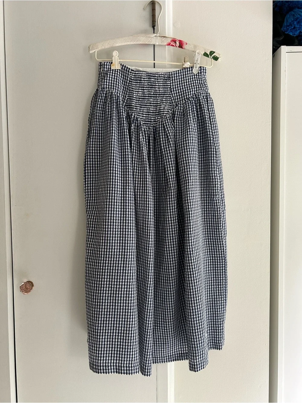Hutch Drop Waist Gingham Skirt - Picture 3 of 4